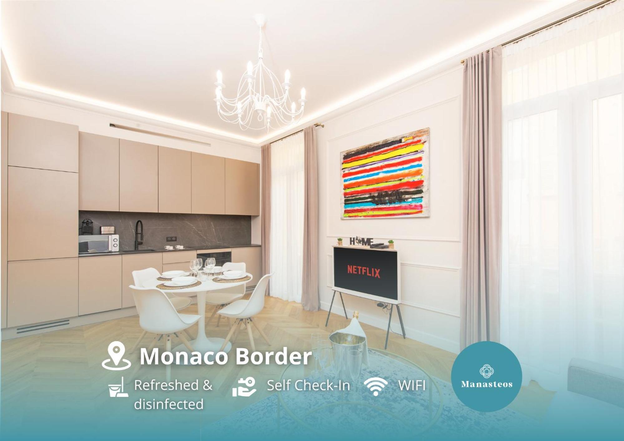 5Mn Monaco - Luxueux Appartement - Bt Beausoleil Luaran gambar